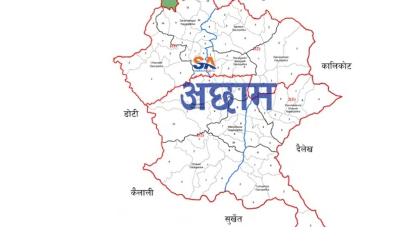 अछामका ६ स्थानिय तहमा अस्पताल सिलान्यास हुदैँ