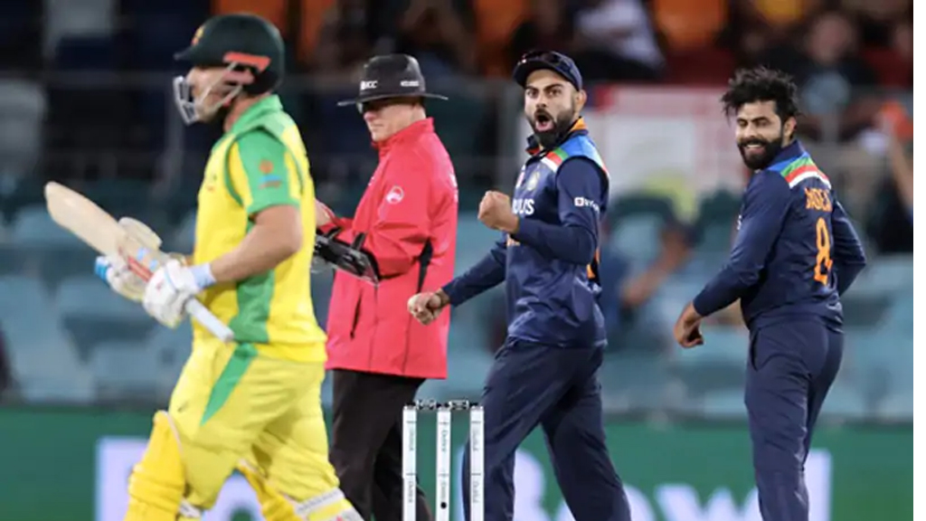 वानडे सिरिज गुमाएको भारतले पहिलो टी-२० खेलमा अष्ट्रेलियालाई हरायो