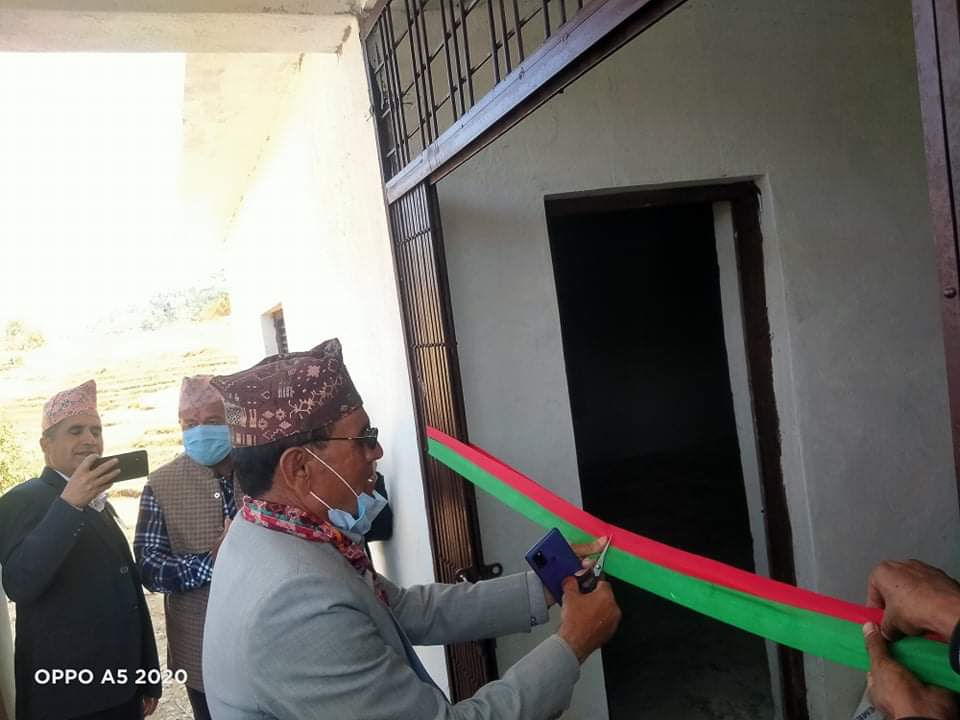 बिरपथ स्वास्थ्य चौकी अन्तर्गत बर्थिङ सेन्टरको भवन उद्घाटन