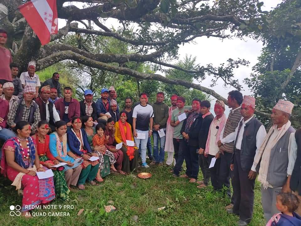 नेपाली कांग्रेस ढकारी गा•पा  वडा नम्बर २ हिच्माको नयाँ कार्यसमिति सर्वसम्मत चयन