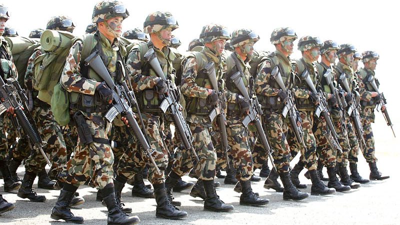 नेपाली सेनामा भर्ना खुल्याे