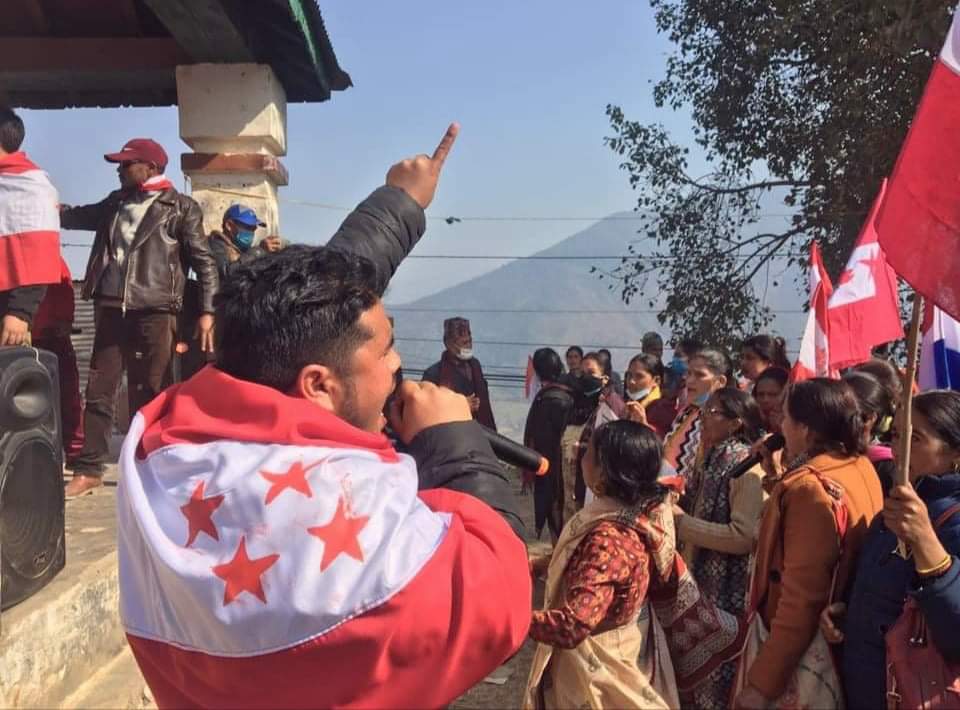 नेपाली कांग्रेस अछामको पाटी सचिव लड्ने युवा नेता बिष्टको घोषणा