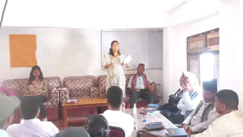 गएको ५ बर्षमा नगरमा पोषणको अवस्थामा सुधार भयो : मेयर चलाउने