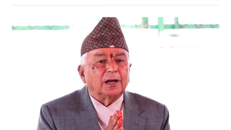 राष्ट्रपति रामचन्द्र पौडेल गोरखा जाँदै, सुरक्षा प्रबन्ध सामान्य