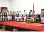 राष्ट्रपति पौडेलद्वारा नवनियुक्त उपप्रधानमन्त्री र मन्त्रीको शपथ