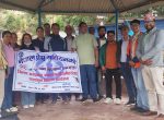 प्रेस युनियनको ३२ औं स्थापना दिवसको अवसरमा अछाममा विरामीलाई फलफुल वितरण
