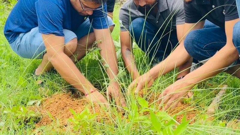 बि•पि कोइरालाको ४१ औं स्मृति दिवसको अवसरमा नेबिसंघ अछाम द्वारा बयालपाटामा वृक्षारोपण