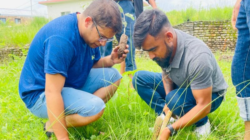 बि•पि कोइरालाको ४१ औं स्मृति दिवसको अवसरमा नेबिसंघ अछाम द्वारा बयालपाटामा वृक्षारोपण