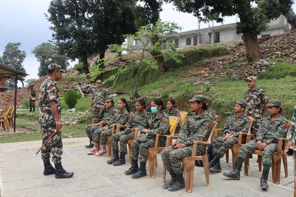 श्री गोरख बक्स गणद्बारा ४ दिने राष्ट्रिय सेवा दल रिफ्रेसर तालिम सम्पन्न