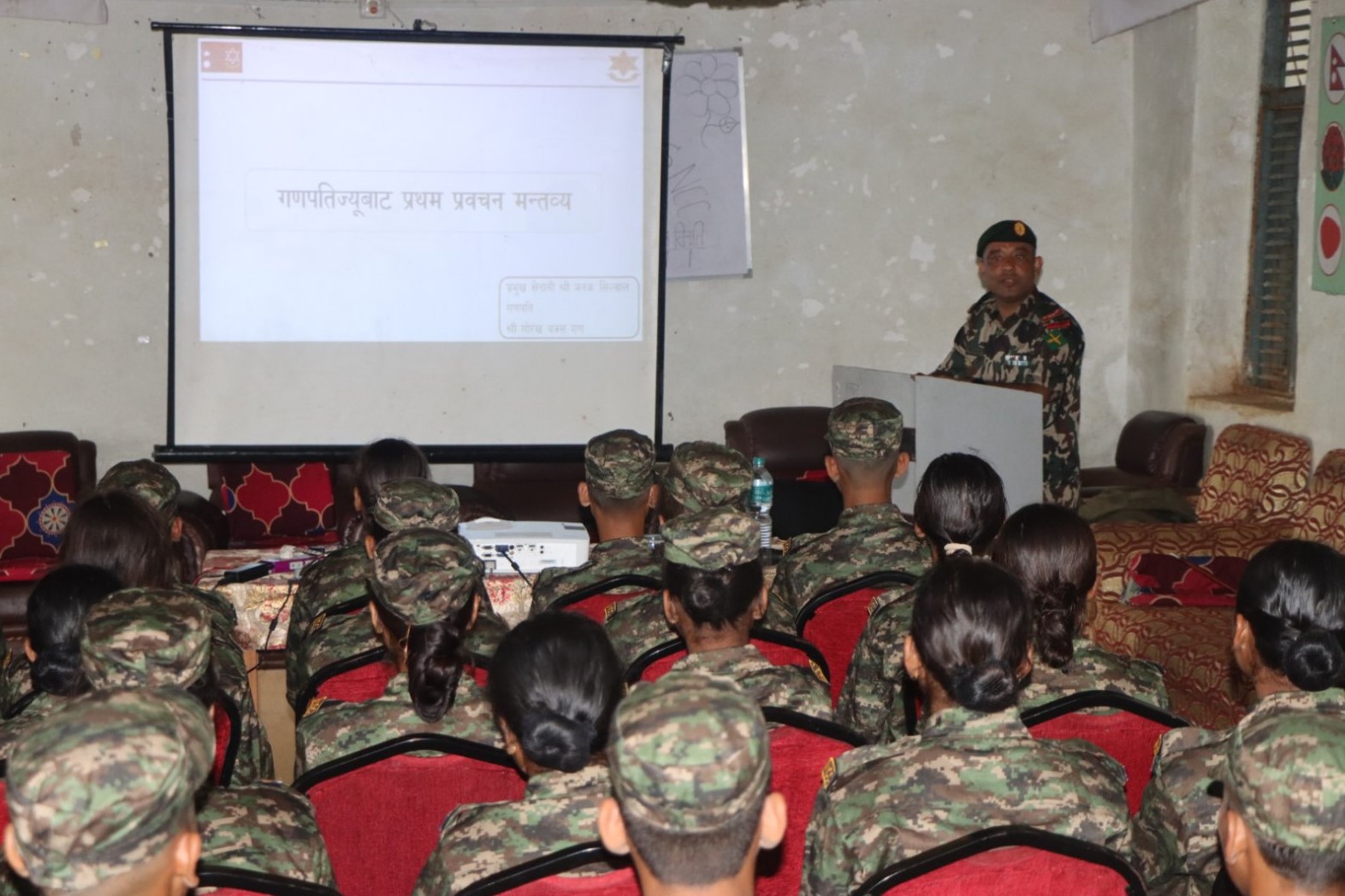 विद्या मन्दिर नमुना मा.बि. अछाममा NCC तालिम शुभारम्भ