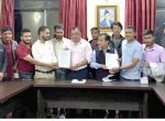 नेविसंघका असन्तुष्ट पक्षले बुझाए महामन्त्रीद्वय गगन र विश्वलाई बुझाए विधान