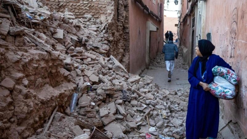 मोरक्कोमा गएको शक्तिशाली भूकम्पमा परी हालसम्म ६ सय ३२ जनाको मृत्यु