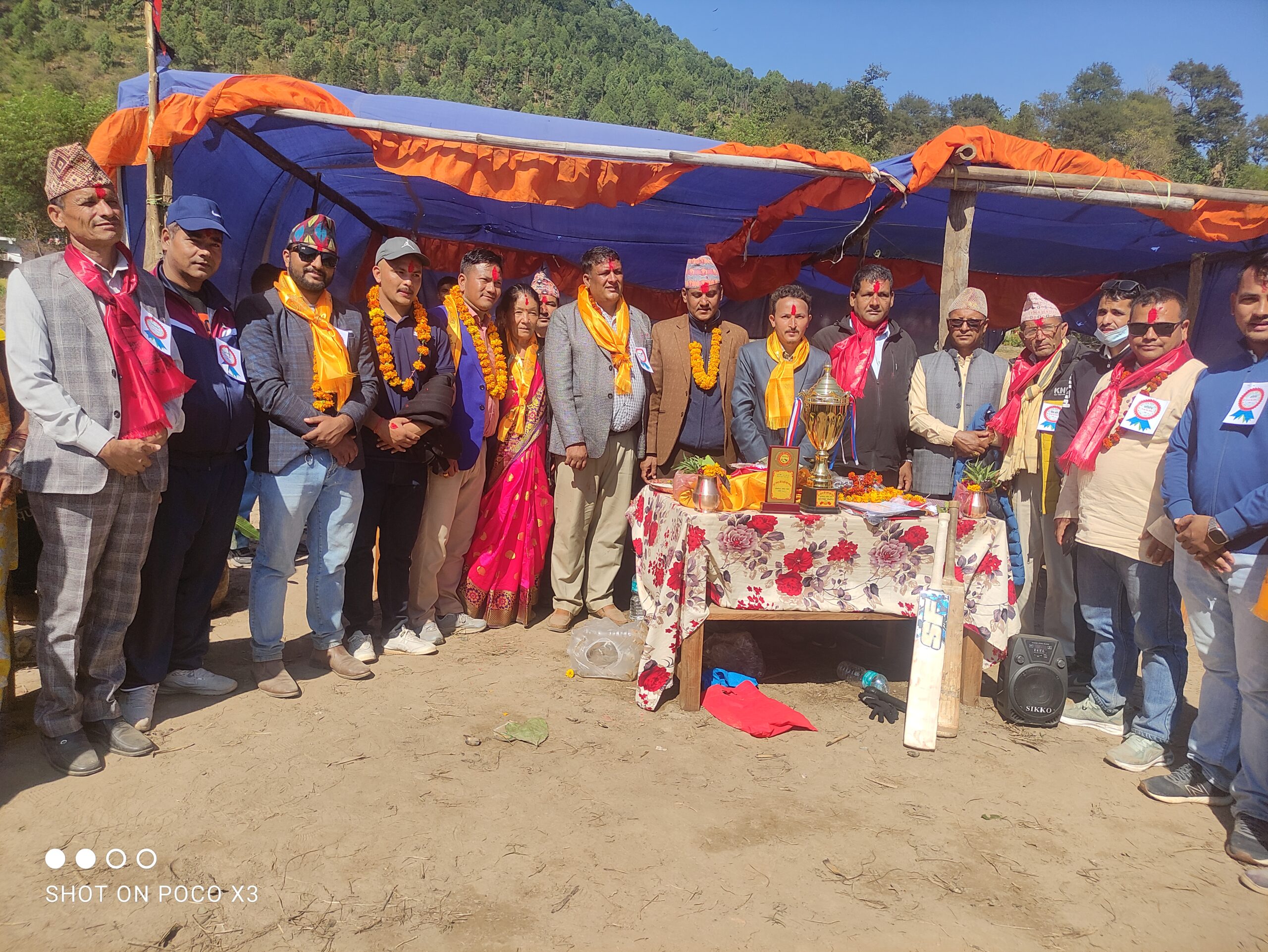 जैसरादेबि स्मृति युवा क्लबको आयोजनामा तेस्रो खुल्ला किर्केट प्रतियोगिताको उद्घाटन