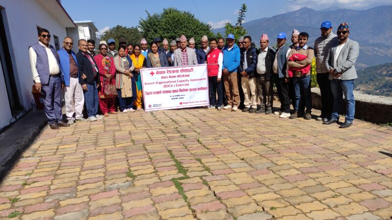 नेपाल रेडक्रस सोसाइटी सेफर नेपाल परियोजनाको संस्थागत क्षमता विश्लेषण अभ्यास कार्याशाला मंगलसेनमा सुरु
