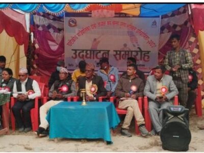 ठाटिकाँधमा दोस्रो अध्यक्ष कप उद्घाटन