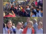एमालेको कार्यक्रममा स्कुले बालबालिका प्रयोग गरि भन्न लगाइयो ‘केपी बा हाइहाइ, अरू सबै बाइबाइ’