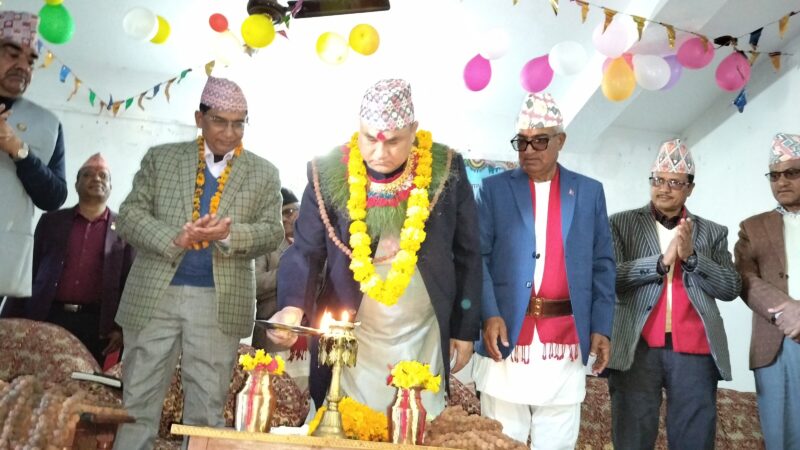 जिल्ला समन्वय समिति अछामको जिल्ला सभाको मुख्यमन्त्री शाहद्वारा उद्घाटन