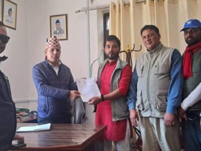 अछाम कांग्रेसले गर्यो सिडिओको ध्यानाकर्षण