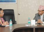 जापानको फुजिजोनियाका नगरप्रमुख र मन्त्री पाण्डेबिच शिष्टाचार भेट