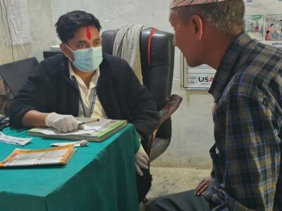 रामारोशन गाउँपालिका स्वास्थ्य शाखाको आयोजनामा एकीकृत स्वास्थ्य शिविर सम्पन्न