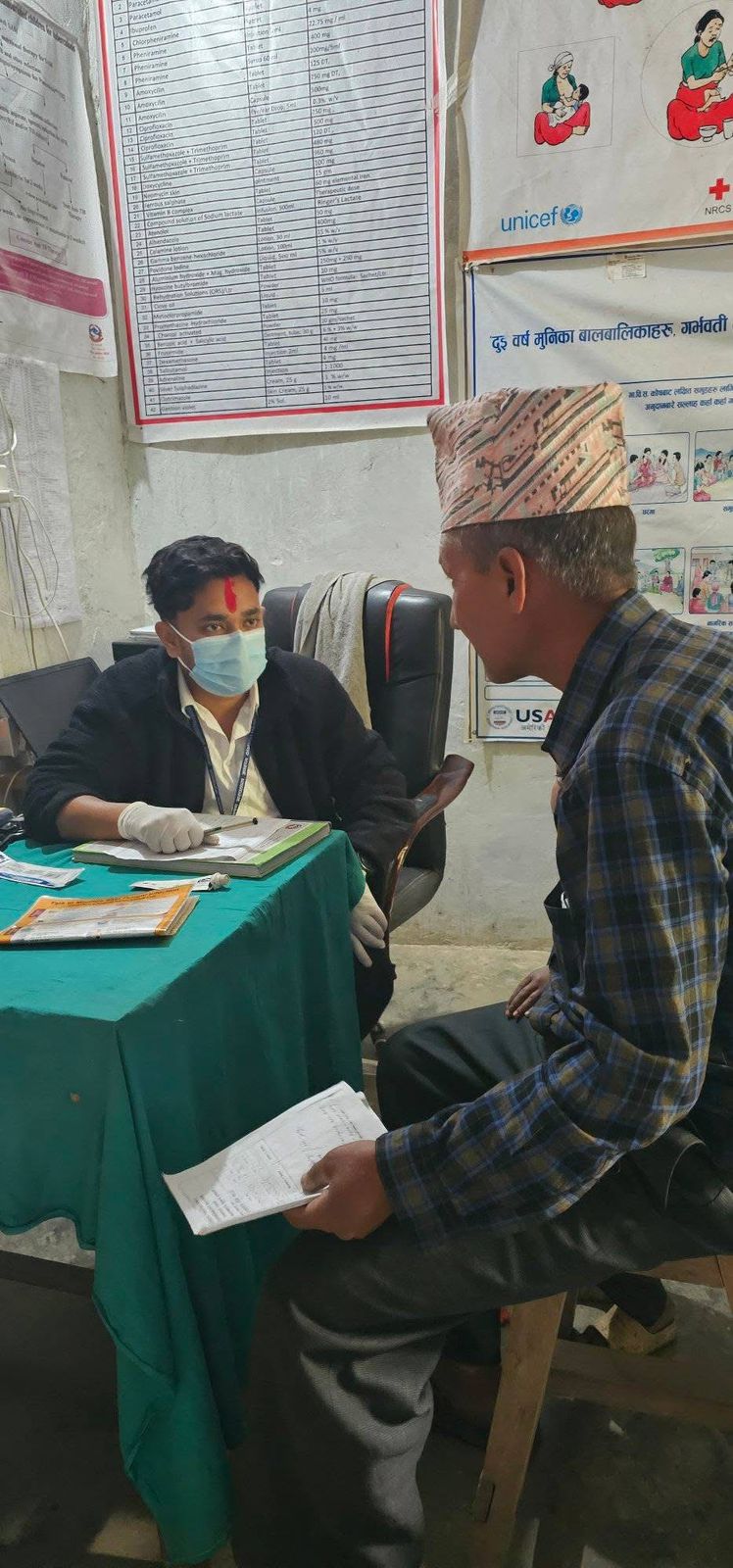 रामारोशन गाउँपालिका स्वास्थ्य शाखाको आयोजनामा एकीकृत स्वास्थ्य शिविर सम्पन्न