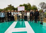 नेपाली सेनाको गोरख बक्स गणद्वारा हेलिप्याड निर्माण गरी गाउँपालिकालाइ हस्तान्तरण