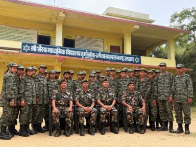 राष्ट्रिय सेवा दल जुनियर डिभिजनको प्रथम प्रवचन अछामको भैरव माबिमा सुरु