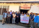 निजामती कर्मचारी युनियन अछामद्वारा स्थापना दिवसको अवसरमा बिरामीलाई फलफूल बितरण