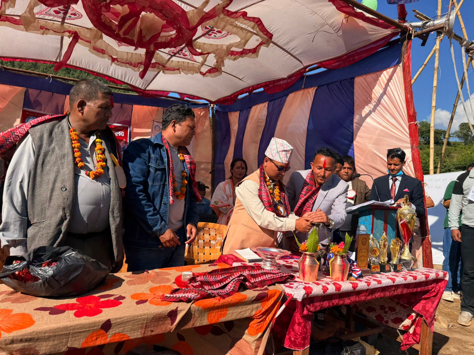 जैसरादेवी स्मृति युवा क्लबद्वारा आयोजित खुला क्रिकेट प्रतियोगिता – सिजन ५ को उद्घाटन